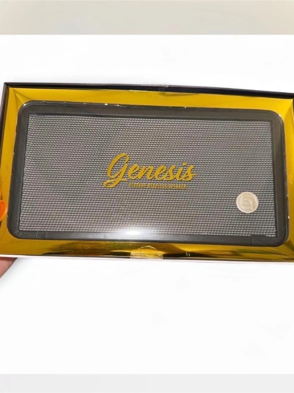 Lifestyle Advanced Genesis Vintage Wireless Speaker Black NWT